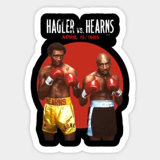 HOT!!! Hagler vs Hearns Boxing 1985 Sticker